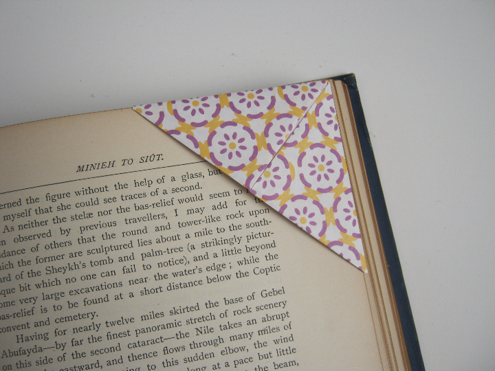 Origami bookmark 8