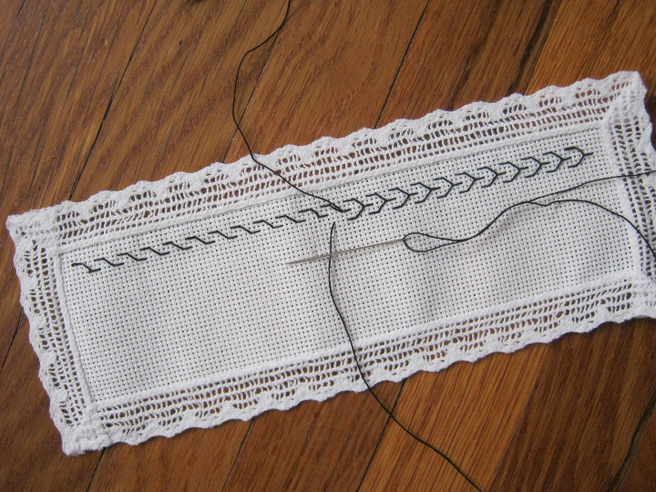 First blackwork started