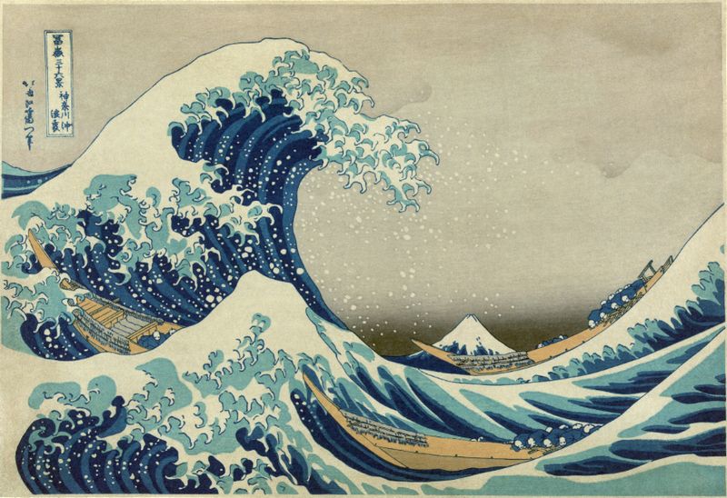 Hokusai - great wave off kanagawa