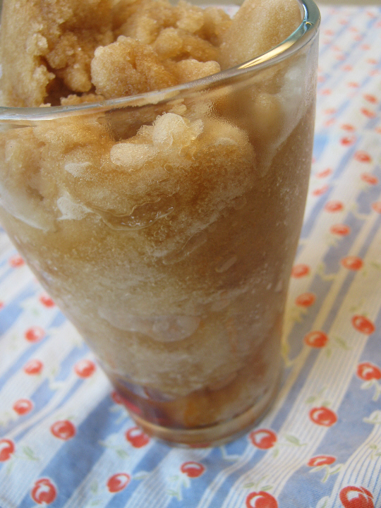 Rootbeer slush