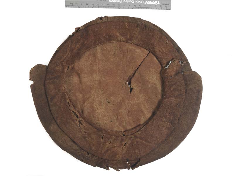 Cap 5005 underside - museum of london Cap 5005 underside - museum of london