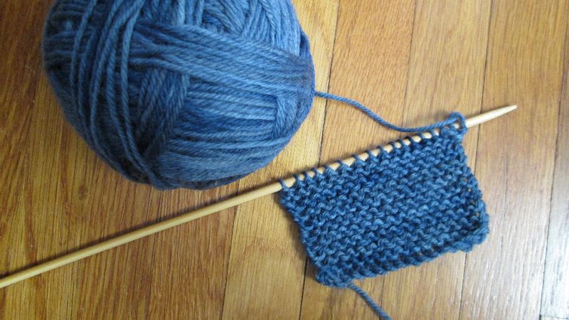 Araucania blue swatch