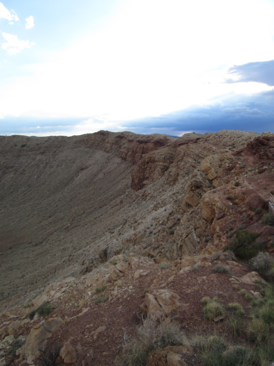 13 - crater monument 13 - crater monument