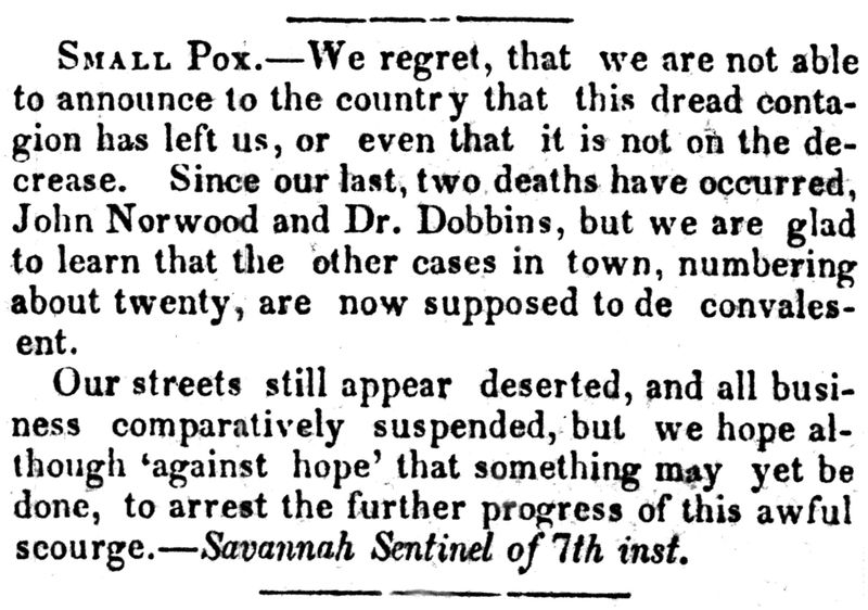 Dobbins notice liberty mo weekly tribune 13 feb 1852