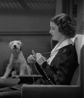 Knitting myrna loy