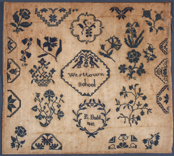 Budd Rebecca 1801 - Westtown Quaker School Philadelphia