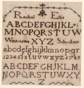 Ellis Rachel 1800 - Westtown Quaker School Philadelphia