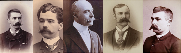 Some victorian moustaches
